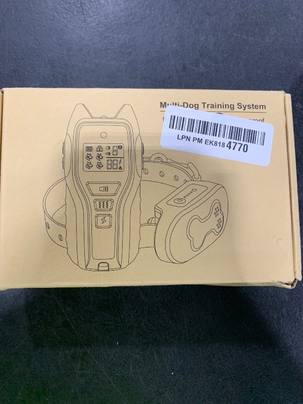 Photo 1 of Multi Dog Training System Rechargeable And Waterproof Collar And Remote

