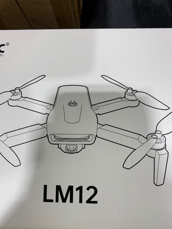 Photo 1 of LMRC-12 Drone with 4K Camera for Adults Beginner, Foldable 2.4GHz FPV Drone for Kids 8-12, Less than 249g, 26 Mins Flight Time, RC Quadcopter Toys Gift with Brushless Motor, Altitude Hold, 2 Batteries