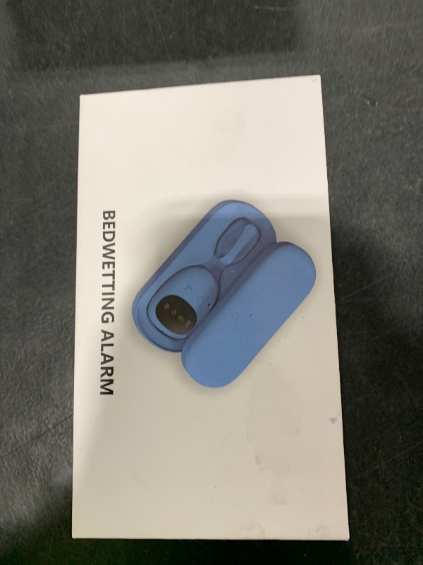 Photo 1 of TENQIU Wireless Bedwetting Alarm for Boys and Girls, USB Rechargeable, 3 Working Modes, Pee Alarm for Children,Blue