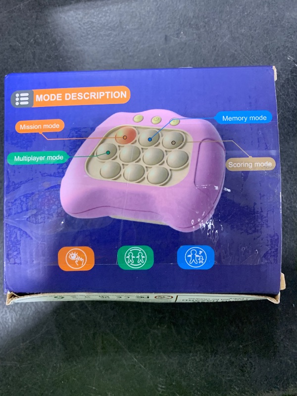 Photo 1 of Byserten Handheld Game for Kids 6-12, Sensory Fidget Toys for Kids 8-12, Birthday Gifts for 6 7 8 9 Year Old Boys & Girls & Teens-Blue