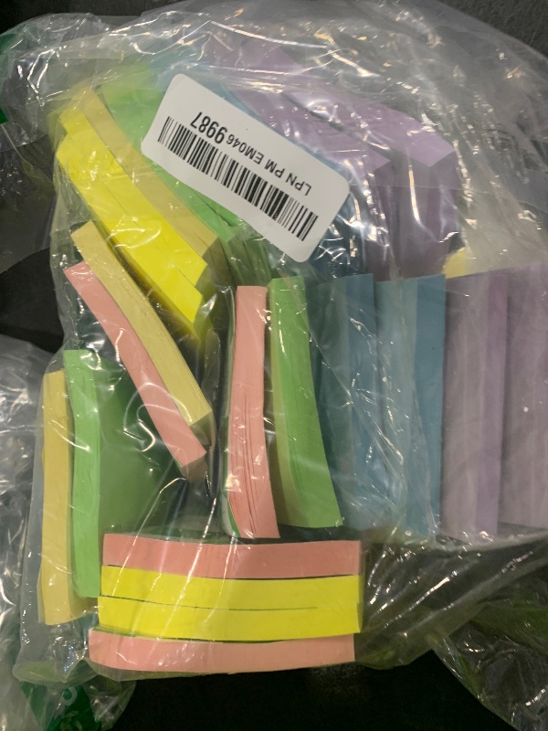 Photo 1 of (24 Pack) Sticky Notes 3x3 in Pastel Post Stickies Super Sticking Power Memo Pads, Strong Adhesive, 74 Sheets/pad