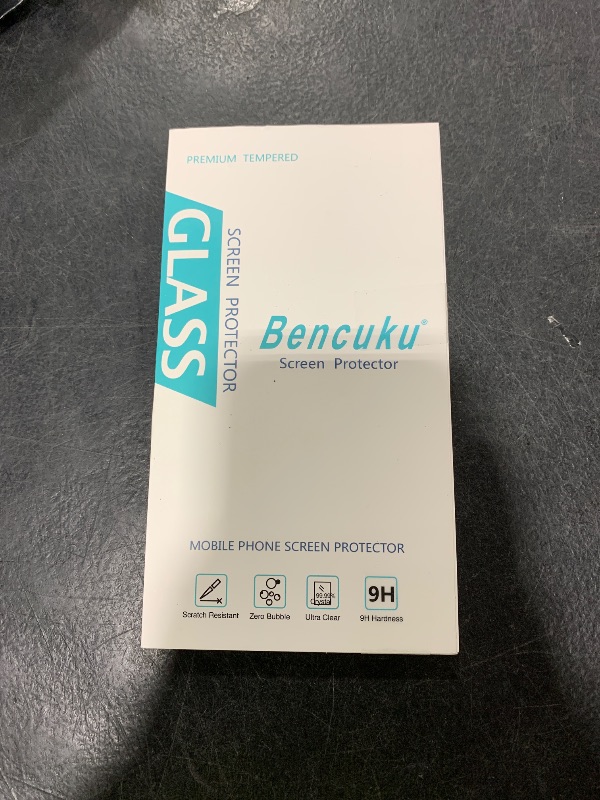 Photo 1 of Bencuku 2 Pack Screen Protector Designed for iPhone 14 [6.1-inch] Tempered Glass, Anti Scratch, Bubble Free