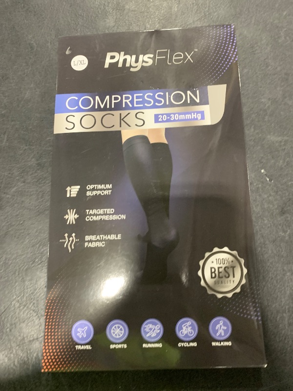 Photo 1 of Compression Socks for Women & Men (20-30 mmHg) Support for Travel, Nurses, Pregnancy, Shin Splints, Sports and Everyday Wear