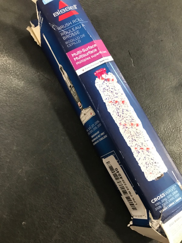 Photo 1 of BISSELL Crosswave Multi Surface Brush Roll, New Genuine OEM Part, 1868 for BISSELL Crosswave Turbo and Crosswave Pet Pro