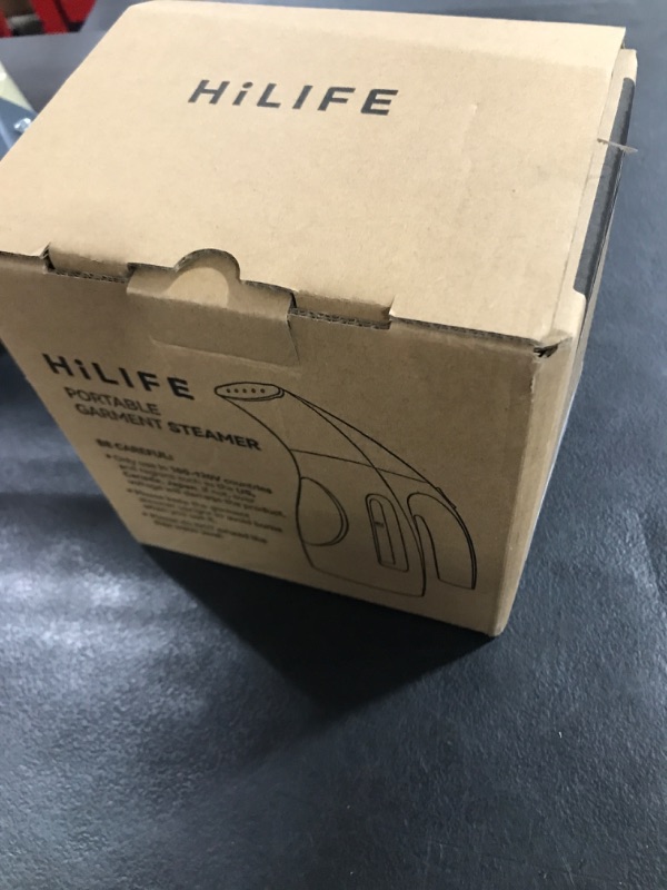Photo 1 of HiLIFE Steamer for Clothes, Portable Handheld Design, 240ml Big Capacity, 700W, Strong Penetrating Steam, Removes Wrinkle, for Home, Office(ONLY FOR 120V)