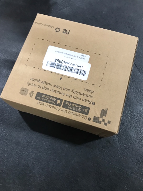 Photo 1 of Upgraded Solar Ultrasonic Animal Repellent Outdoor, Deer Repellent Devices Motion Detection, Waterproof Cat Squirrel Mouse Raccoon Dog Repellent Deterrent with LED Flash Lights for Yard Farm Garden