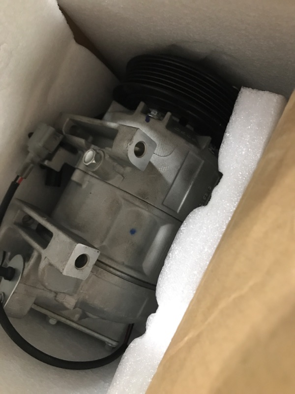 Photo 1 of AC Compressor with A/C Clutch Fit for Nissan Altima 2.5L 2013-2018(SL,SV), Altima 3.5L 2016-2018(SL), for INFINITI QX60 2.5L 2018-2019, w/Two Plugs (SL or SV Models Only), Replace CO 29073C