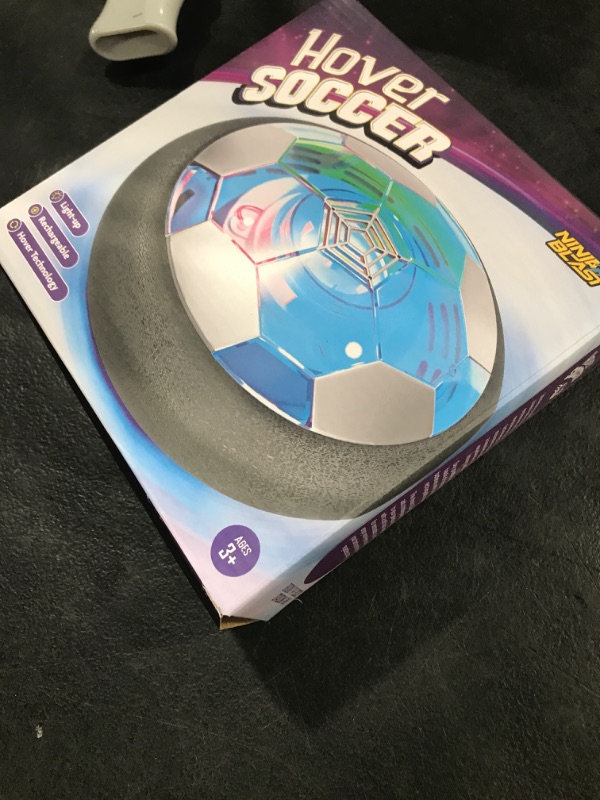 Photo 1 of Hover Soccer Ball for Kids - Boy Birthday Gifts - Indoor Toy Games Gift for Boys Age 6, 7, 8, 9, 10, 11, 12 Year Old - Light-Up Toys Game for Kid - 6-8, 8-12 - Gift for 8 Year Olds (Single)