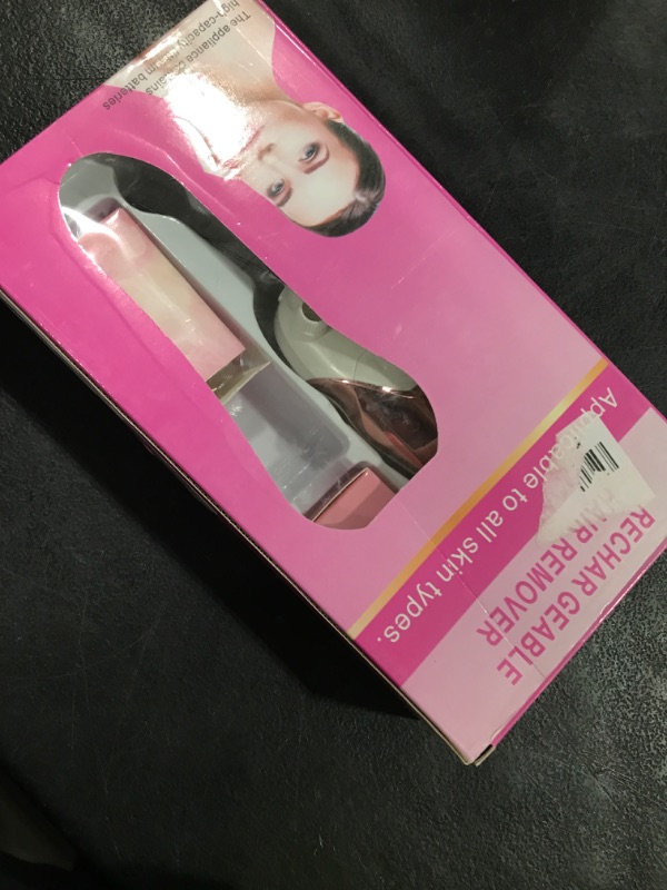 Photo 1 of Pink Facial Threading Hair Removal Electric Women's, USB Rechargeable Electric Hair Removal Device, Faces Delicate Device Depilation for Fine Hairs on Face, Chin, Upper Lip, Arms