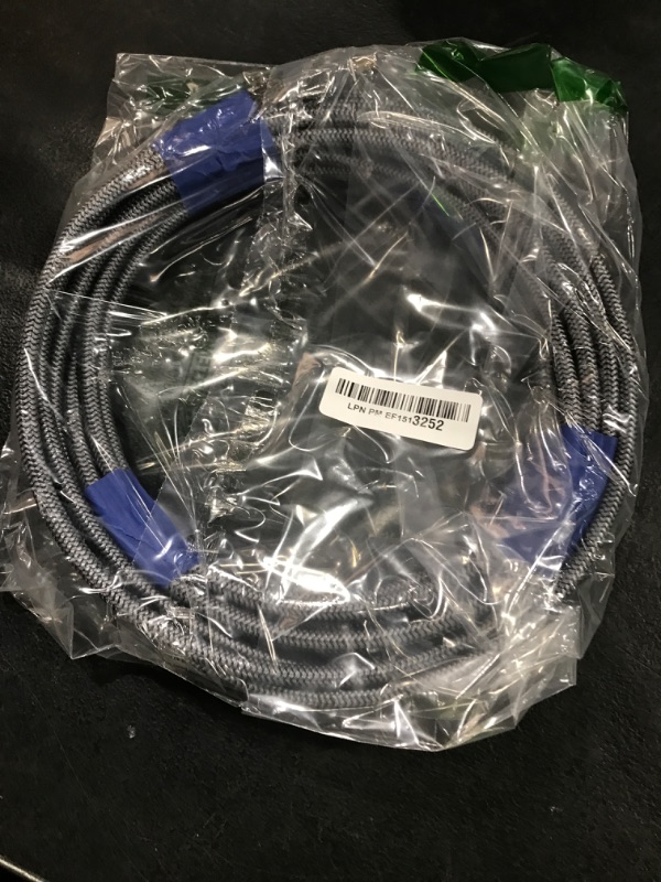 Photo 1 of Capshi 30ft 8K 4K@120Hz HDMI Cable 2.1, 48Gbps High Speed Cord for PS5/4, TV, Gaming Console, Monitor, 8K@60Hz, 2K@240Hz, 144Hz, Support HDR, eARC, DTS:X, HDCP 2.2 & 2.3, Braided, Grey