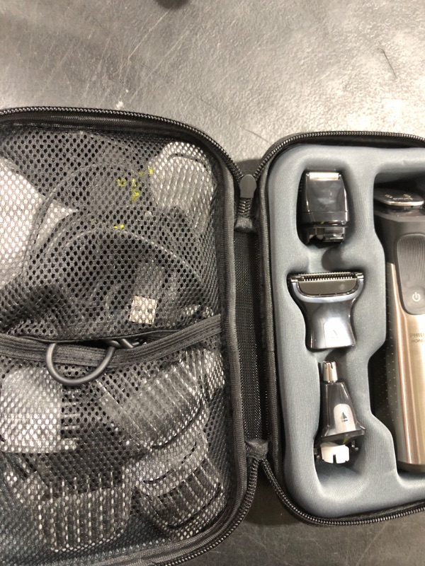 Photo 1 of Philips Norelco Multigroom 9000 Series, All-in-One Trimmer, Beard Trimmer and Hair Clipper, 25-Piece/27-Length Men's Grooming Kit for Beard, Face, Nose, Ear and Body, Travel Kit, MG9522/50