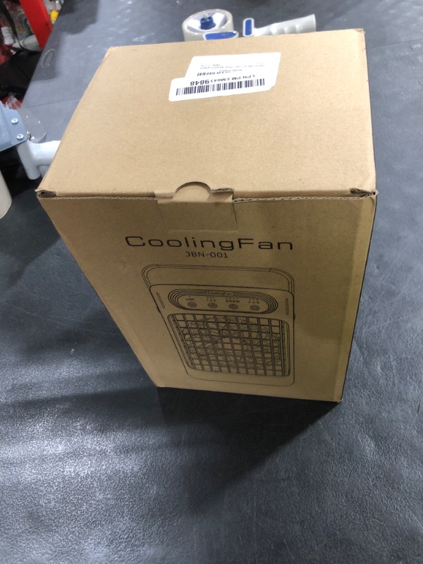 Photo 1 of Small Portable Air Conditioner, LEAEYFE 3 Higher Speeds With 800ml Extra Large Water Tank, 120° Oscillating Mini Cooler Works Within 9 Feet, 2/8 Hour Timer,For Desk, Home, bed and Living Room