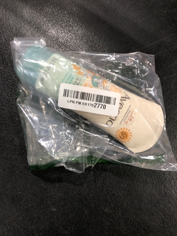 Photo 1 of Aveeno Kids Continuous Protection Zinc Oxide Mineral Sunscreen Lotion for Children's Sensitive Skin with Broad Spectrum SPF 50, Tear-Free, Sweat- & Water-Resistant, Non-Greasy, 3 fl. oz