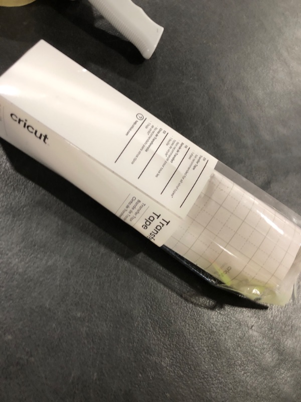 Photo 1 of Cricut Transfer Tape - 1ft x 12ft - Easy Transfer Adhesive Sheet for Vinyl Projects - Compatible with Most Vinyl Types - Clear