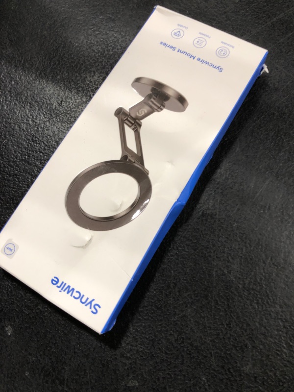 Photo 1 of Syncwire Fits MagSafe Car Mount for Car Dash&Tesla Screen[All-Metal] Magnetic Phone Holder, [Flexible Three-axis]360° Rotation Car Mount Strong Magnets Car Phone Holder for iPhone 16 15 14 13 Pro Max