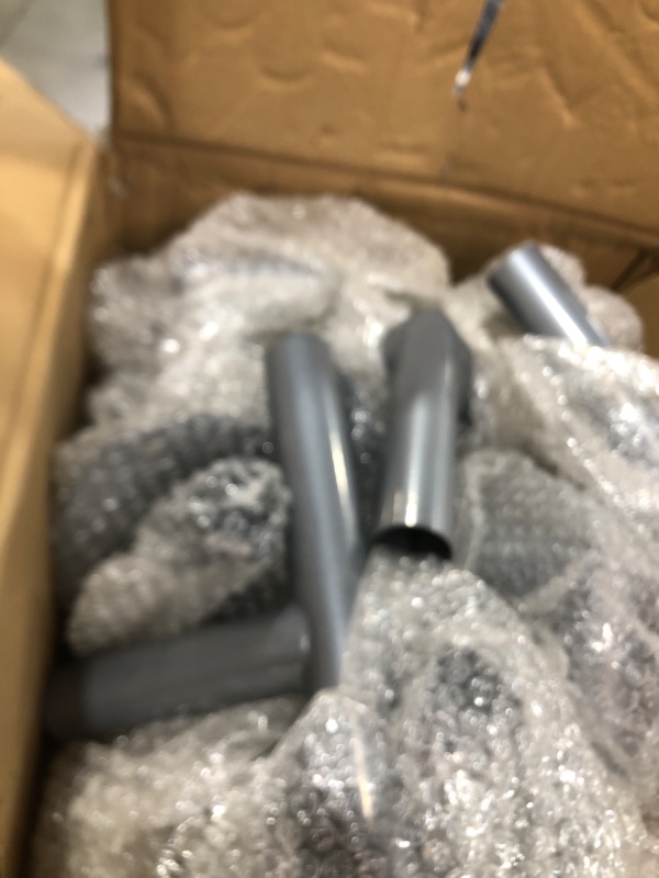 Photo 1 of ICITYWALL 6 Leg Carport Kits?Slant Roof Canopy Fitting Kit with 1-3/8" ID, Galvanized Steel Carport Connectors, shed Frame kit DIY Project