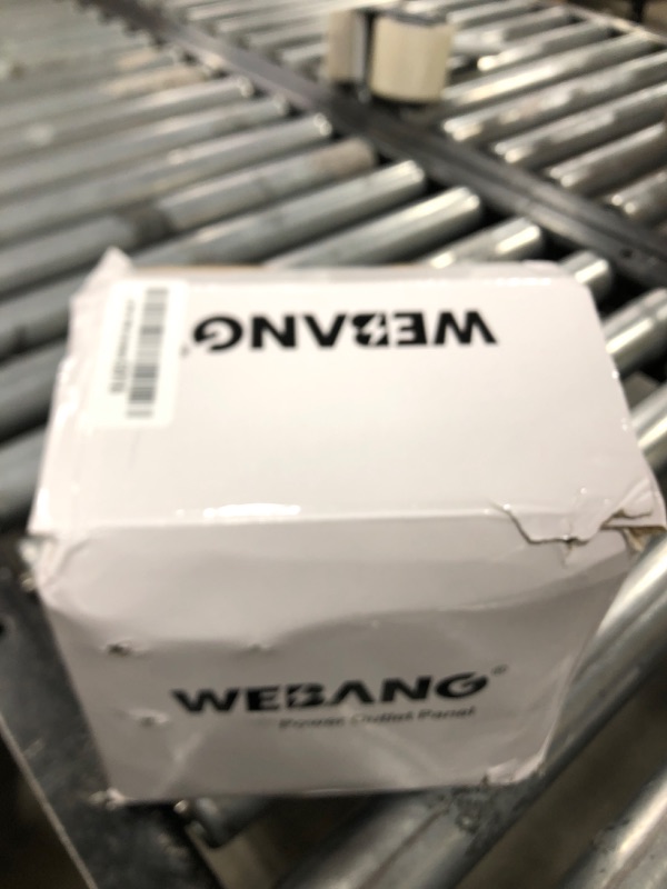 Photo 1 of WEBANG 50 Amp RV/EV Power Outlet Box, Enclosed Lockable Weatherproof Outdoor 125/250 Volt Electrical NEMA 14-50R 50 Amp RV Receptacle Panel, for RV Camper Travel Trailer Motorhome, ETL Listed