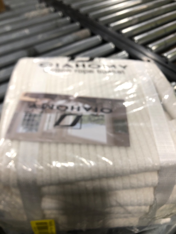 Photo 1 of OIAHOMY Storage Cubes 11 Inch - 3 Pack, Cotton Rope Woven Baskets for Organizing, Square Storage Baskets for Shelves Organizer, Classroom, Kids Toy Bins, Closet, Baby Nursery-White