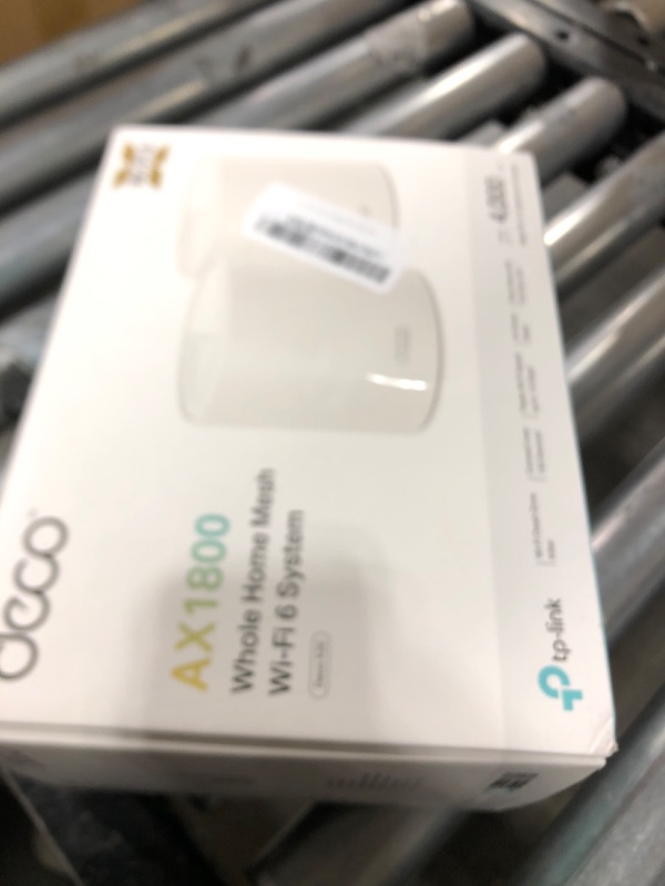 Photo 1 of TP-Link Deco WiFi 6 Mesh WiFi System(Deco X20) - Covers up to 4000 Sq.Ft. , Replaces Wireless Internet Routers and Extenders, 2-Pack