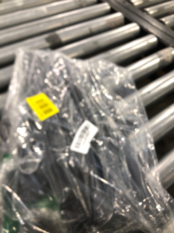 Photo 1 of VIOREMOS Tension Curtain Rod 31 to112 In Extra Long Curtain Rod Adjustable Pole Heavy Duty Spring Matte Black Shower Curtain Rod for Bathroom Windows Room Divider Never Rust Anti-Slip