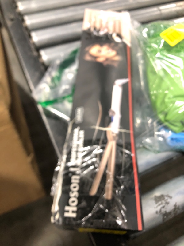 Photo 1 of 3/4 Inch Curling Iron Professional, Ceramic Tourmaline Curl Wand Barrel, Hair Curler Iron for Short Hair,Glove Include, Glove Include, Gold