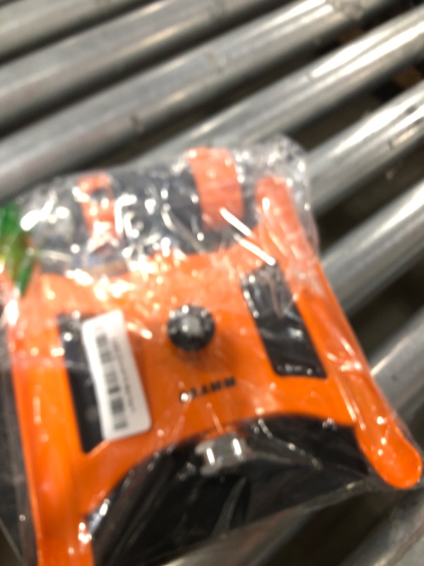 Photo 1 of Dramm ColorStorm Gear Drive Sprinkler on Heavy Duty,Durable Metal Base, 4 Patterns, Ideal for Small, Medium & Large Areas with Pass Through Feature, Orange, 40 Foot Diameter