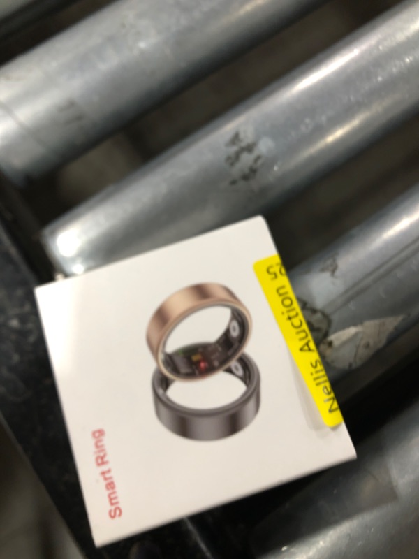 Photo 1 of Smart Ring Health Tracker for Men Women with Charging case-IP68 Waterproof Fitness Ring with Sleep Tracker/Heart Rate/Blood Oxygen/Steps/Distance/Calories,Air Gestures,No Subscription,Silver #11