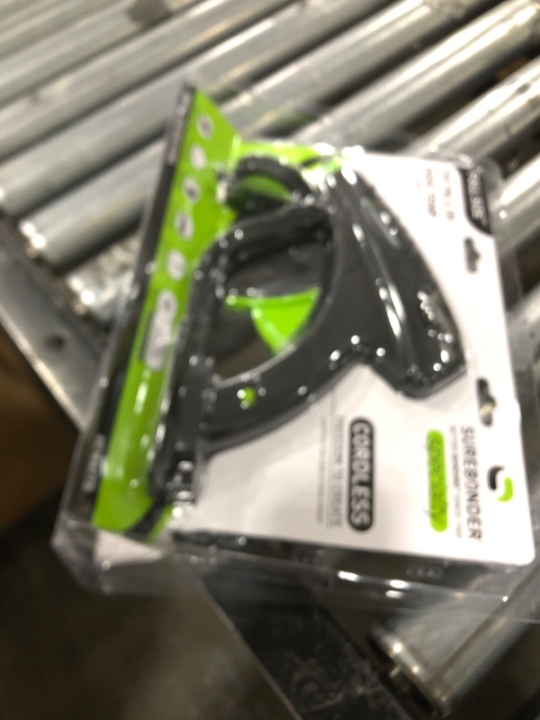 Photo 1 of Surebonder Cordless Hot Glue Gun, High Temperature, Full Size, 60W, 50% More Power - Sturdily Bonds Metal, Wood, Ceramics, Leather & Other Strong Materials (Specialty Series CL-800F)
