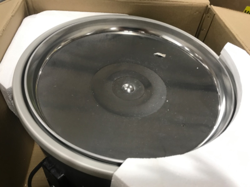 Photo 1 of Panasonic Commercial Rice Cooker, Large Capacity 46-Cup (Cooked), 23-Cup (Uncooked) with One-Touch Operation and 8-Hour Keep Warm - SR-42HZP - Silver