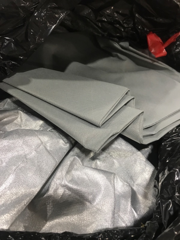 Photo 1 of Koukou SUV Car Cover Custom Fit Hyundai Santa Fe from 2006 to 2025, Waterproof Car Cover All Weather for Automobiles Outdoor Indoor with Zipper Door, Sun Rain Dust Snow Protection.