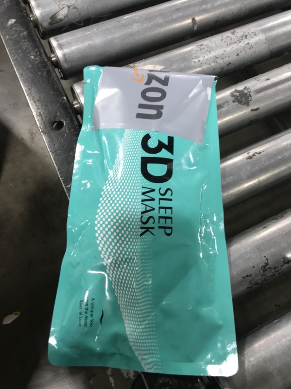 Photo 1 of YFONG Weighted Sleep Mask, Women Men 3D Blocking Lights Sleeping Mask (4.2oz/120g), Pressure Relief Night Sleep Eye Mask with Adjustable Strap, Eye Cover Blindfold for Travel Nap Yoga, Black