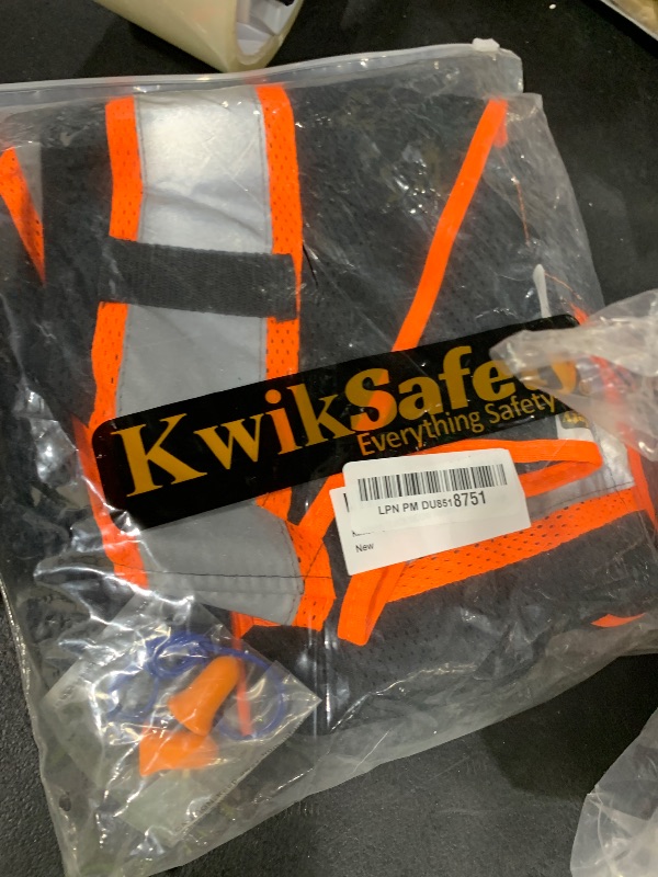 Photo 1 of KwikSafety - Charlotte, NC - BLACK WIDOW Safety Vest for Women 9 Pockets Premium ANSI Class Unrated Custom High Visibility Reflective Slim Fitted Construction Work Gear/Black Large