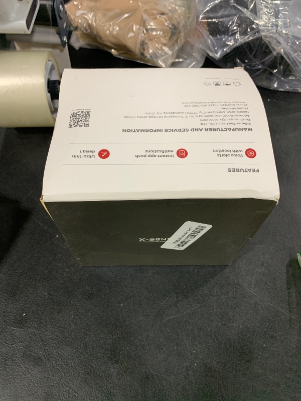 Photo 1 of X-Sense Combination Smoke and Carbon Monoxide Detector with Voice Location, Interconnected Smoke Detector Carbon Monoxide Detector Combo with Base Station (Included), Model XP0A-MR31