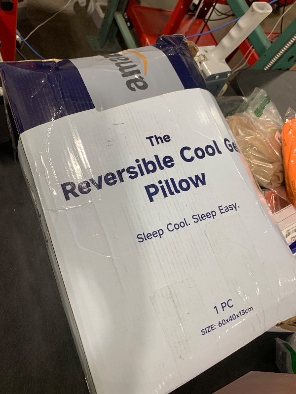Photo 1 of Classic Brands Medium Firm Reversible Cool Gel Memory Foam Pillow, Standard Size