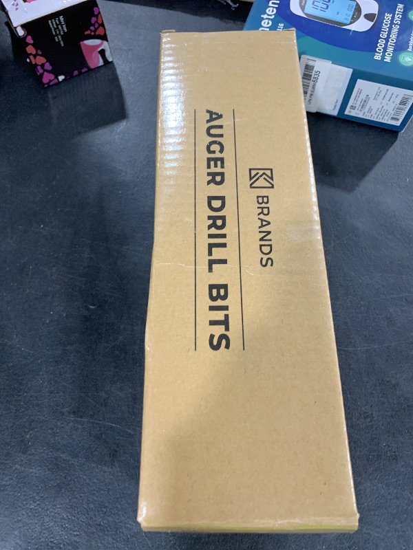 Photo 1 of K-Brands Auger Drill Bit for Planting – 4 x 12 Inch - Garden Spiral Hole Drill Planter for Bulb Planting, Bedding Plants, Umbrella Holes - 3/8 Inch Hex Drive Drill