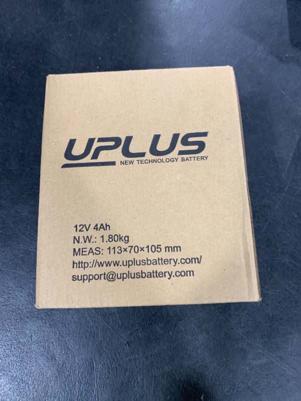 Photo 1 of UPLUS YTX5L-BS ATV Motorcycle Battery, EB5-3 Maintenance Free 12V 4Ah SLA Batteries Scooter AGM Battery, Replacement for GTX5L-BS, ETX5L-BS, CTX5L-BS, BTX5L-BS, PTX5L-BS, AGM12-5, YTZ5S-BS