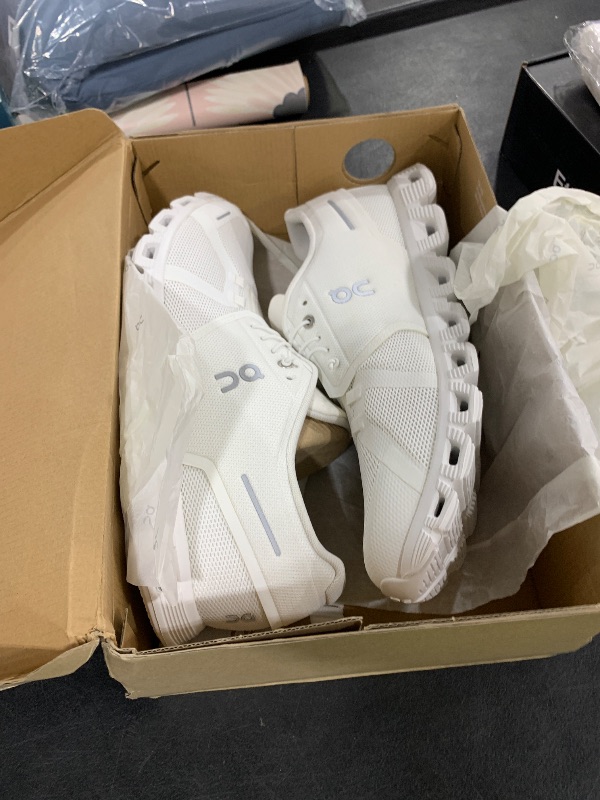 Photo 1 of On Men's Cloud 5 Sneakers, All White, 10 Medium US