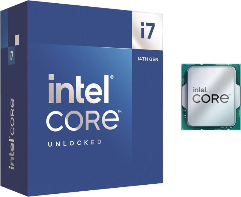 Photo 1 of Intel® Core™ i7-14700K New Gaming Desktop Processor 20 cores (8 P-cores + 12 E-cores) with Integrated Graphics - Unlocked