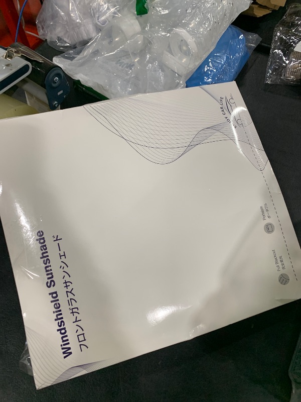 Photo 1 of REEVAA 2025 Upgrade Tesla Model Y (2019-2026 Juniper) Windshield Sun Shade [99% Sun Protection for Ultimate Interior Protection] Keep Cool, Foldable Sunshade Car Accessories with Storage Bag