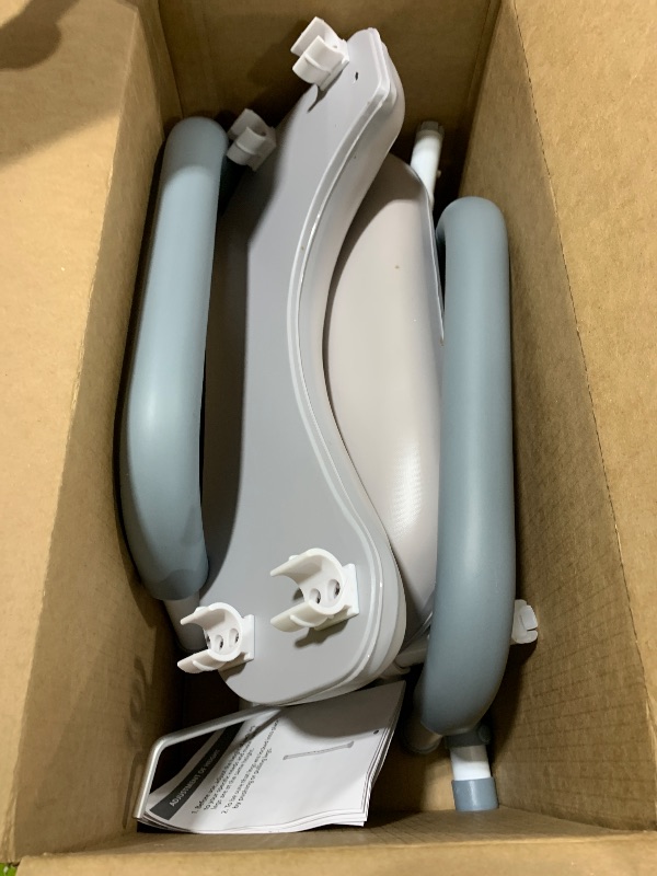 Photo 1 of FSA/HSA Eligible Raised Toilet Seat with Handles - Width & Height AdjustableToilet Seat Risers for Seniors, Heavy Duty Handicap Toilet Riser, Fit Any Toilet, Up to 400lbs