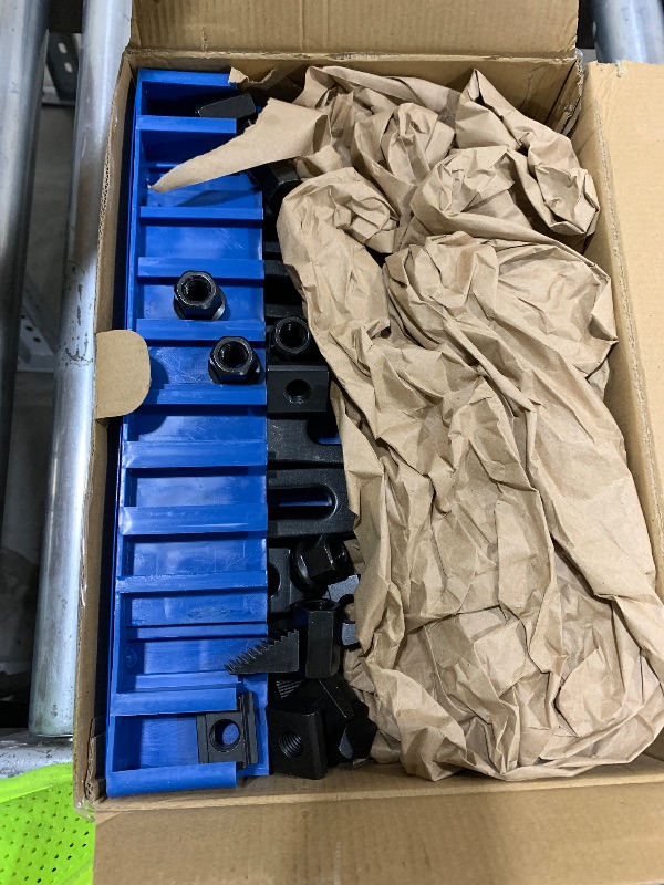 Photo 1 of HFS(R) 58 Pieces 5/8" T-Slot Hold Down Clamp Clamping Set Kit for Use with Bridgeport mills (5/8" Slot 1/2"-13 Stud)