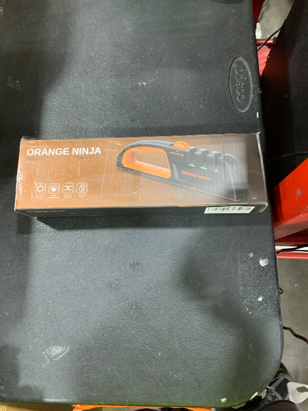 Photo 1 of Knife Sharpeners for Kitchen- 5 Adjustable Sharpening Angle- Premium Quality - Handheld Knives & Pocket Knife Sharpener by Sharp Pebble