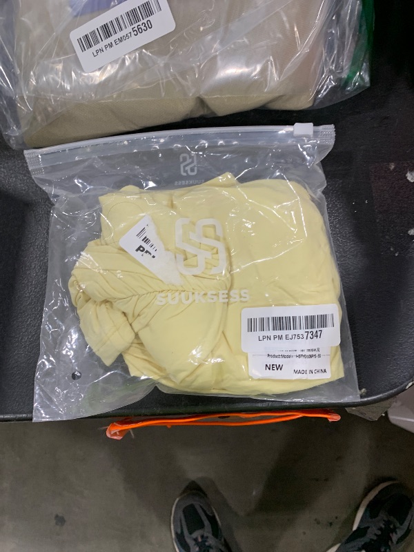 Photo 1 of SUUKSESS Women Off Shoulder Tops Sleeveless Shirts Y2K Trendy Going Out Crop Tank Top (Butter Yellow,S)