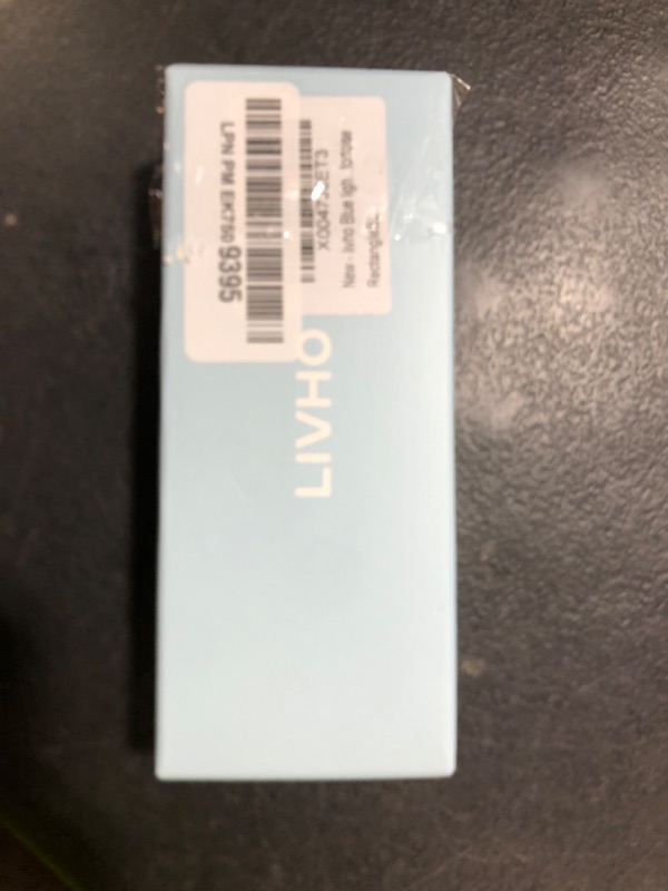 Photo 1 of livho Oversized up to 99% Blue Light Blocking Glasses for Woman - Rectangle Fashion Glasses for Computer, Chic Preppy Frame - Anti Eyestrain