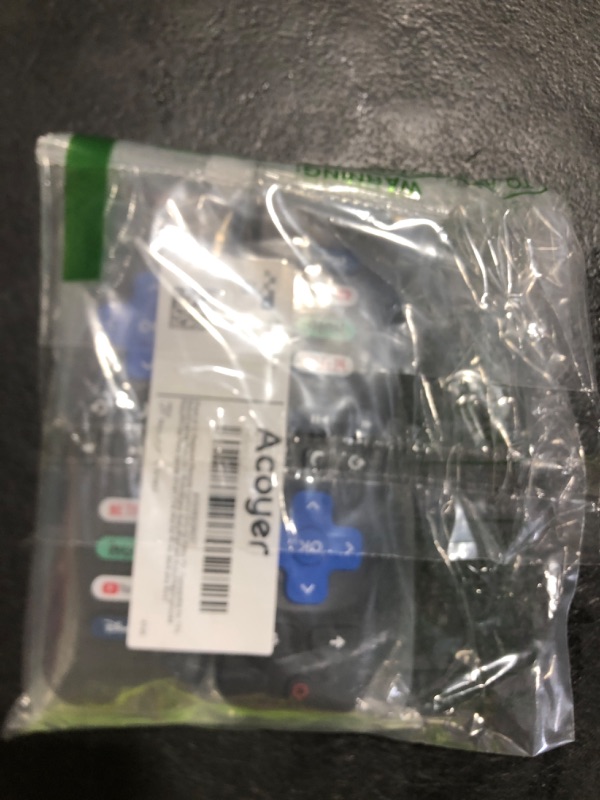 Photo 1 of (Pack of 2) Replacement-Remote-Control for Roku-TV,Compatible for TCL Roku/Hisense Roku/Onn Roku/Philips Roku Smart TVs(Not for Roku Stick and Box)