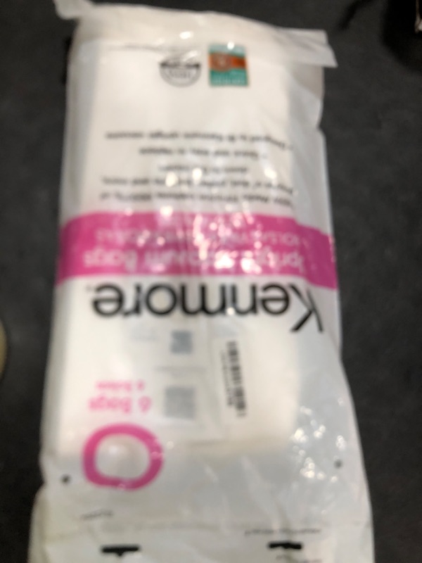 Photo 1 of Kenmore 53294 Style O HEPA Cloth Vacuum Bags for Kenmore Upright Vacuum Cleaners 6 Pack