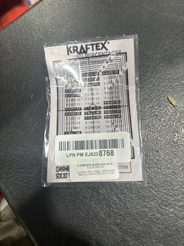 Photo 1 of Card Centering Grading Tool - PSA Card Grading Kit and Centering Tool for use with Trading Cards, Sports, Pokemon. Easy to use to Discover Your Gem Mints