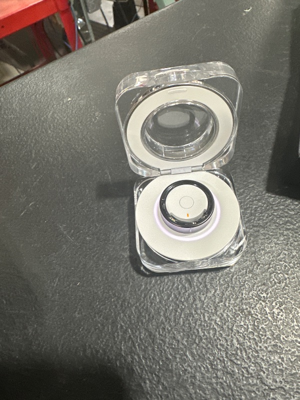 Photo 1 of Samsung Galaxy Ring, AI Smart Ring, Size First w/Sizing Kit, No App Subscription, Fitness Monitor, Sleep Tracker, Up to 7-Day Battery, Size 9, Titanium Black [US Version, 1Yr Manufacturer Warranty]