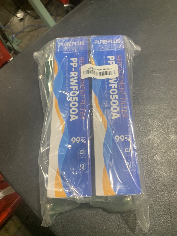 Photo 1 of PUREPLUS 4396508 Refrigerator Water Filter, Replacement for EDR5RXD1, EveryDrop Filter 5, 4396510, 4392857, Kenmore 46-9010, 9085, LC400V, WF-NLC240V, RFC0500A, WF285, W10186668, 2Pack