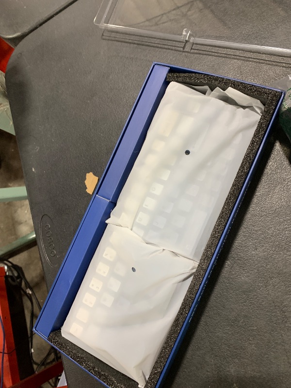 Photo 1 of EPOMAKER Split65 QMK/VIA Programmable Keyboard, Wireless Mechanical Keyboard in 2.4Ghz/Bluetooth/Type-C, Ergonomic Gaming Keyboard in Split Layout with RGB Backlit (Flamingo Switch)
